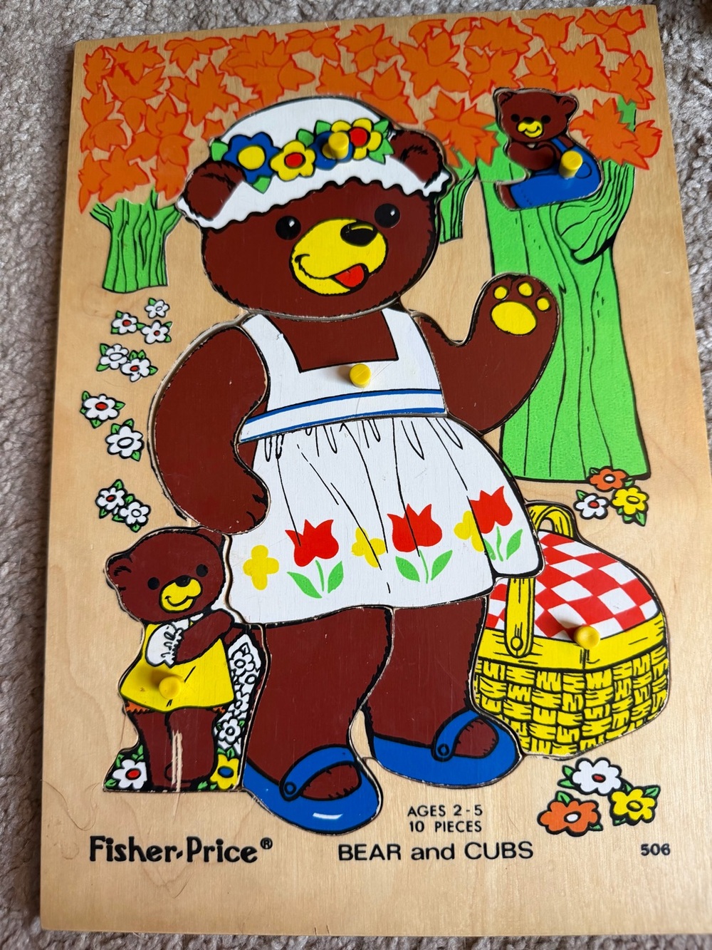 Vintage Fisher-Price Puzzles